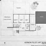 Photo of Blueprints for Vernon Filley Art Museum