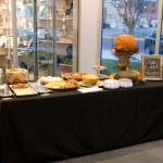 Beautiful table fixings at the Nov. 1 event